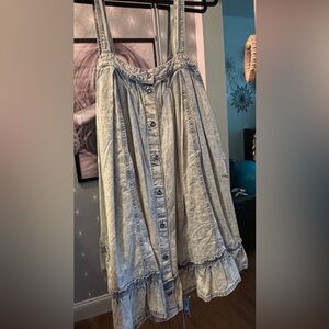 Free People denim dress